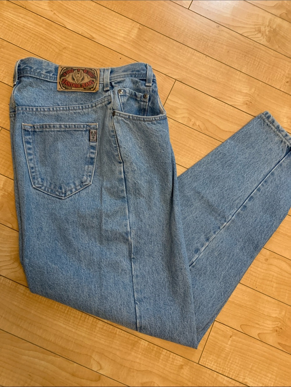 Vintage 90s Parasuco Santana Jeans Made in Canada 36 YKK Zipper